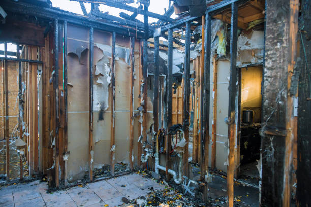 Professional Fire Damage Removal technician working in Waynesboro, TN